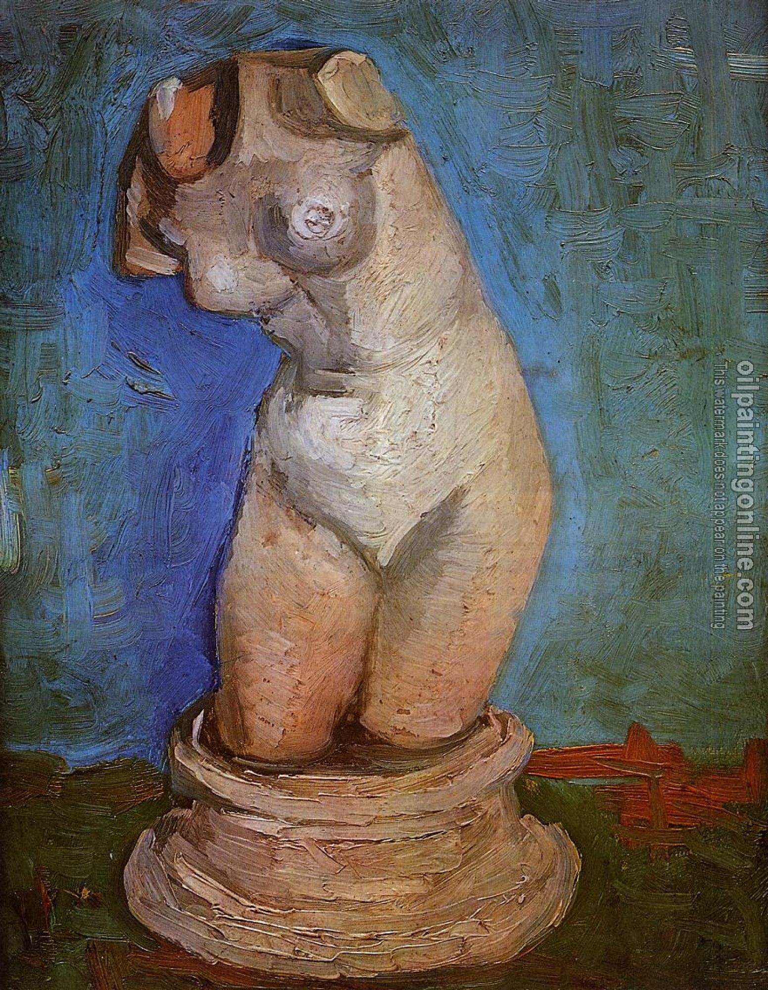 Gogh, Vincent van - Plaster Statuette of a Female Torso